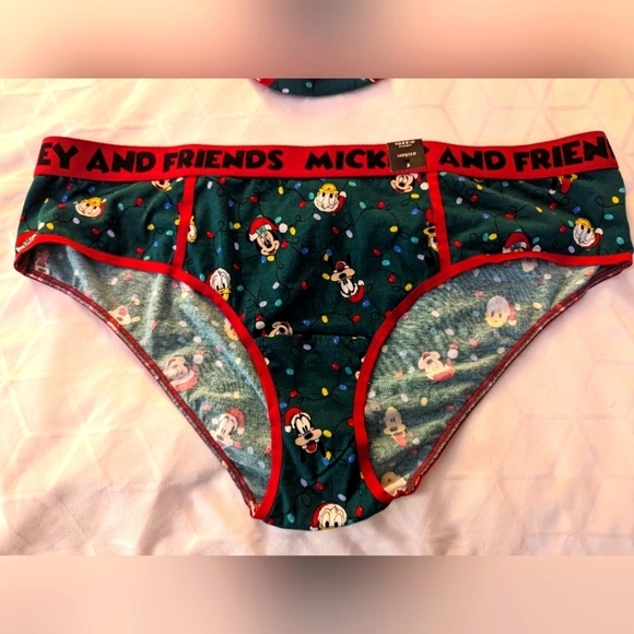 Torrid Disney Mickey & Friends Mid Rise Cotton Hipster Panty 2x or 3x - Picture 7 of 13